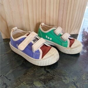 Colorful Kids Velcro Sneakers